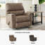 Faux Leather Recliner-360171474