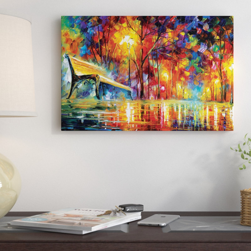 « lost love », reproduction d’art sur toile tendue, H 8 po x l 12 po x P 0,75 po