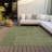  Machine Washable Indoor/Outdoor Chantille ACN990 Green Area Rug-663097508