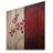 Bordeaux Bold Leaf I - Leaves Wood Wall Art On Natural Pine Wood-1624267451