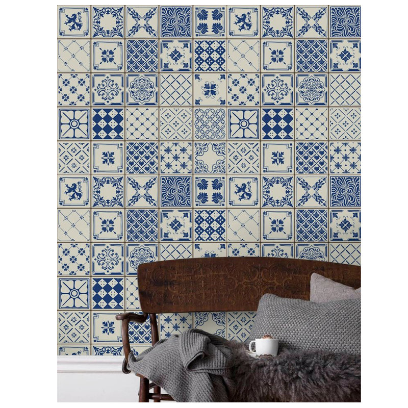 Annaleese 2.5m x 2.5m Matte Peel and Stick Mural, 312 x 219cm