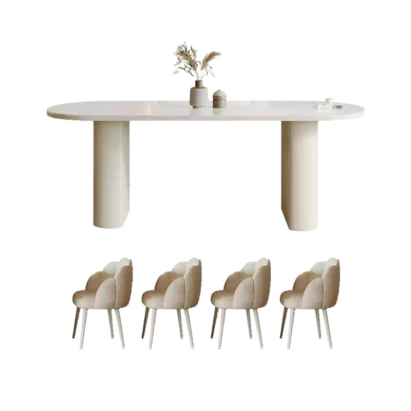 Table de salle à manger Simple French Rock, H 29,52 po x L 70,86 po x l 35,43 po