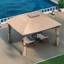 12 pi. L 10 pi. D Pavillon de jardin en acier