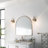 Sue Steel Armed Sconce-1895186382