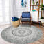 Round Camari Synthetic 160cm X 160cm Area Rug