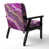 Mélange de polyester mauve