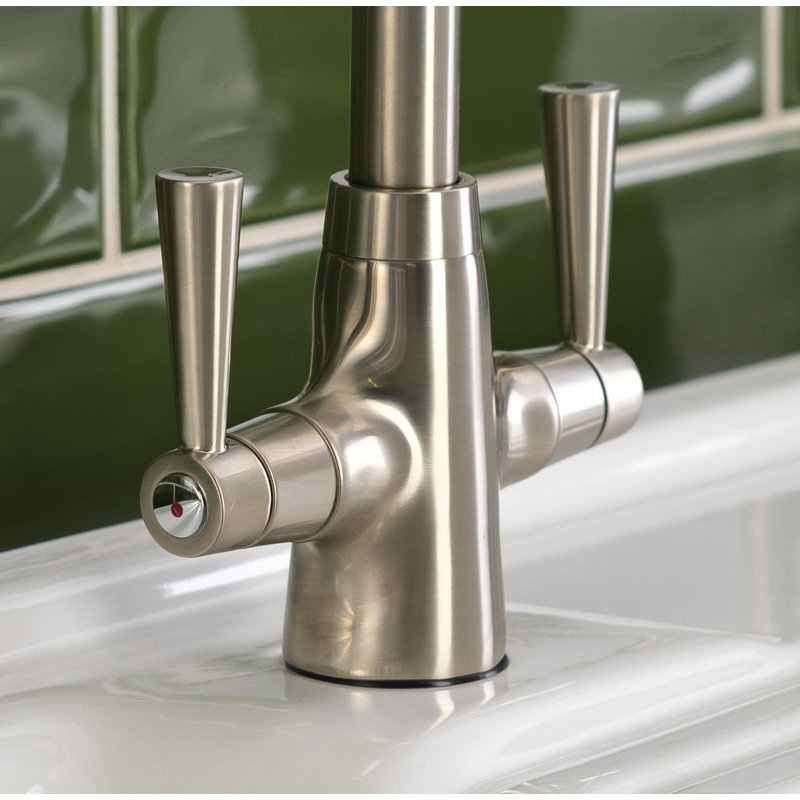 Abode Designs Stamford Kitchen Faucet, Brushed Nickel