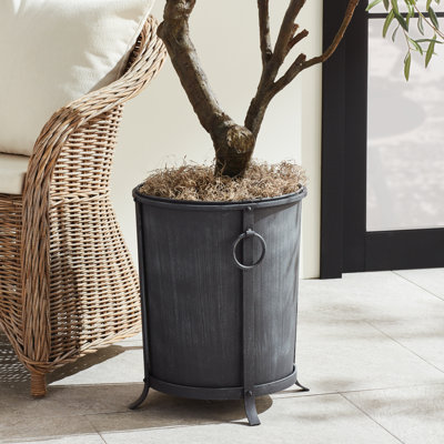 Jardinière d'extérieur en zinc Vae European