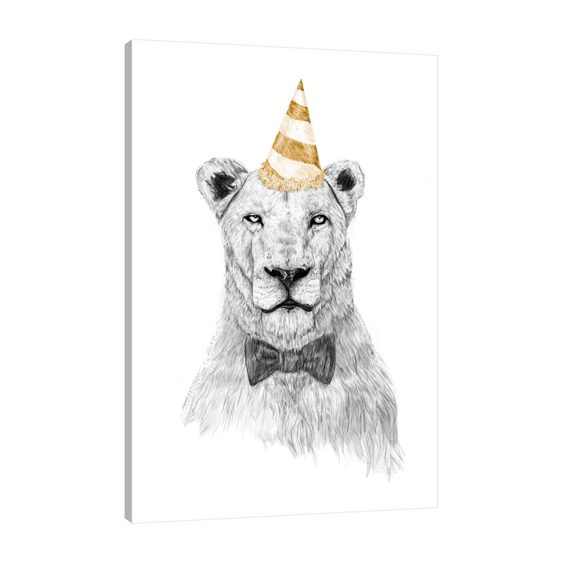" Get The Party Started " by Balazs Solti, 15" H x 10" W x 1.5" D