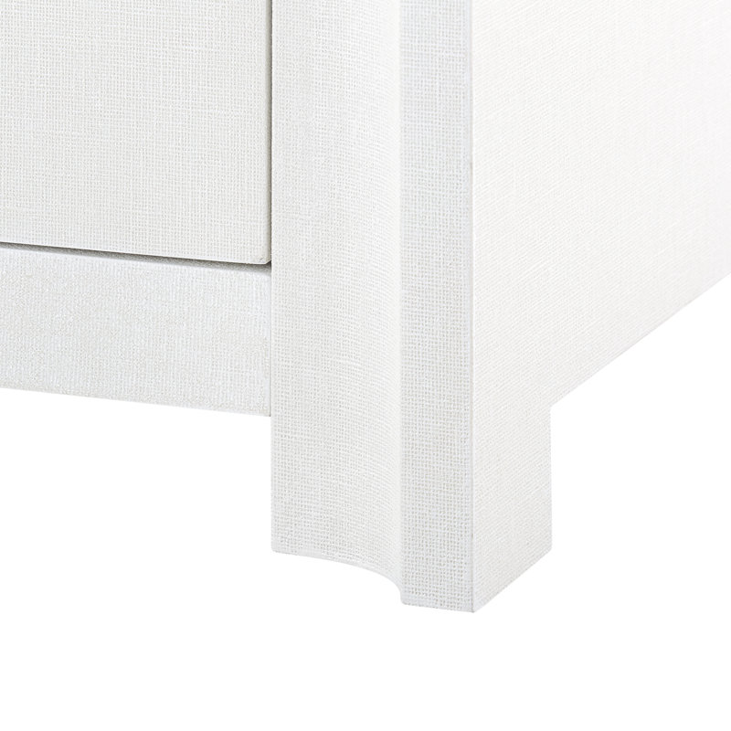 Audrey 71'' W Sideboard, White, Bronze, No
