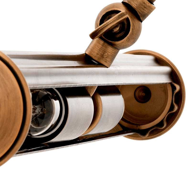 Luca 2 - Light Swing Arm, Antique Brass