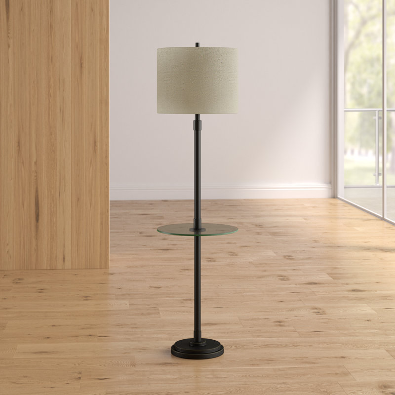 Madison 61.25'' Tray Table Floor Lamp, Madison Bronze
