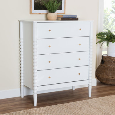 Commode à 4 tiroirs Lucera Mid-Century