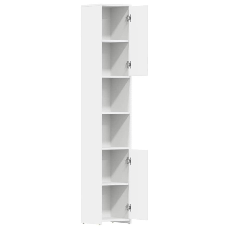 Lutrica Bathroom Cabinet, White
