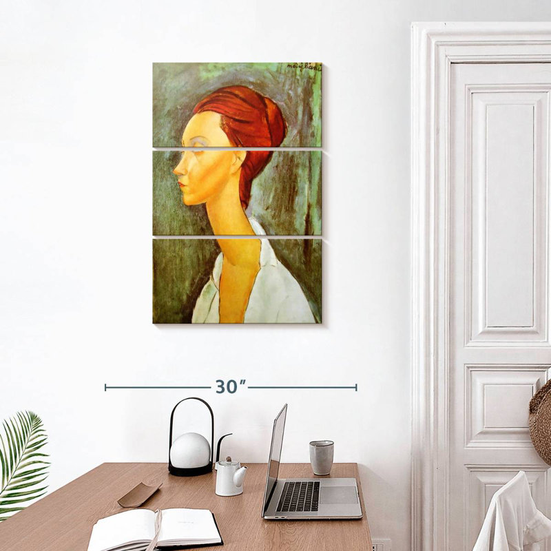 Leisha, portrait de Lunia, H 32 po x l 20 po