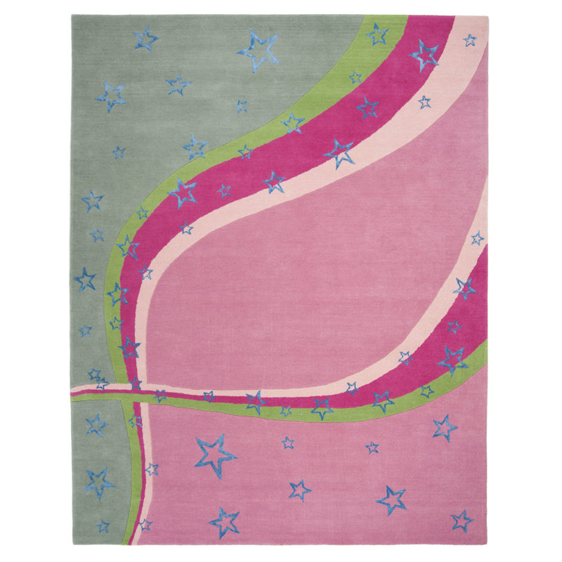 Kruetzen Hand Tufted 80% Wool And 20% Cotton Rug, Rectangle 4' x 6'