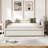 Twin Size Upholstered Daybed With Trundle-1360940042
