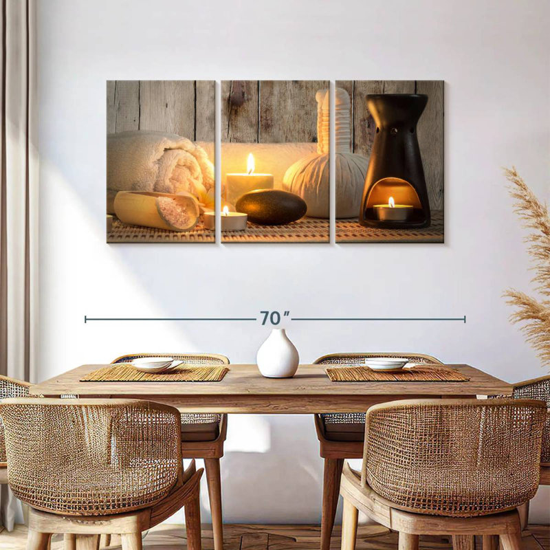 'Aromatherapy Spa, 30" H x 62" W