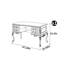 Bureau en bois massif de style européen-770061392