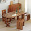 Table écologique en bois massif-110494171
