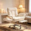 Chaise de bureau large inclinable et pivotante-1415135568