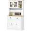 Armoire de cuisine autoportante de 71 po de hauteur-1417386910