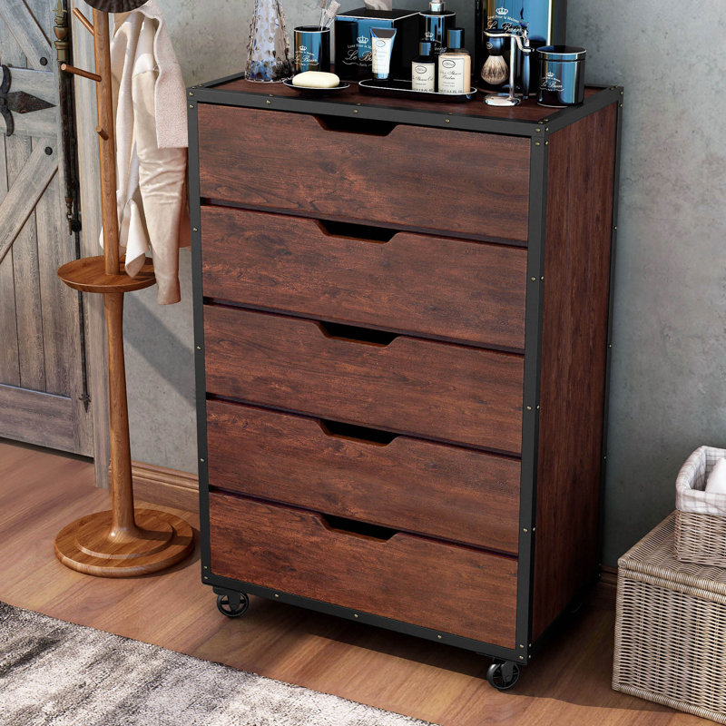 Commode décorative 5 tiroirs