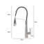 Belfry Kitchen Dunfee Pull Out Kitchen Faucet-453450942