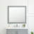 Bernharda 34 in. W x 32 in. H Modern & Contemporary Rectangular Framed Surface-Mount Bathroom Vanity Mirror in Empire Gray-1368959446-1368959434