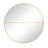 Adrihanna Round Wall Mirror With Frame,-792786757-792786762