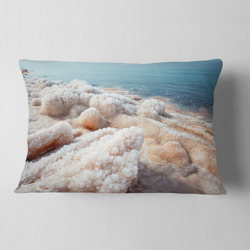 Coussin lombaire en sel de mer cristallisé