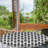 Ambesonne Pineapple Fitted Round TablecCharcoal Grey White 82533-99107511