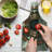 Ambesonne Space Tempered Glass Cutting Board Earth Orbit Digital Multicolor