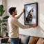 Wolf In Winter Modern - Print-1461637400-1461637402