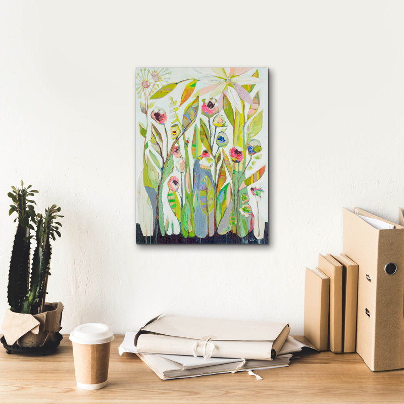 «Good News» par Staci Marie Swider, H 16 po x l 12 po x P 0,75 po