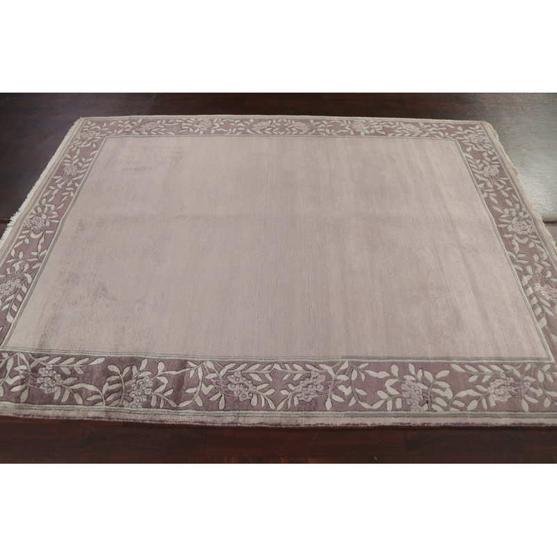 Tapis népalais oriental noué à la main 6 x 8