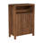 Bathroom Cabinet Walnut Grid 1 Door 3 Drawers-1030201210