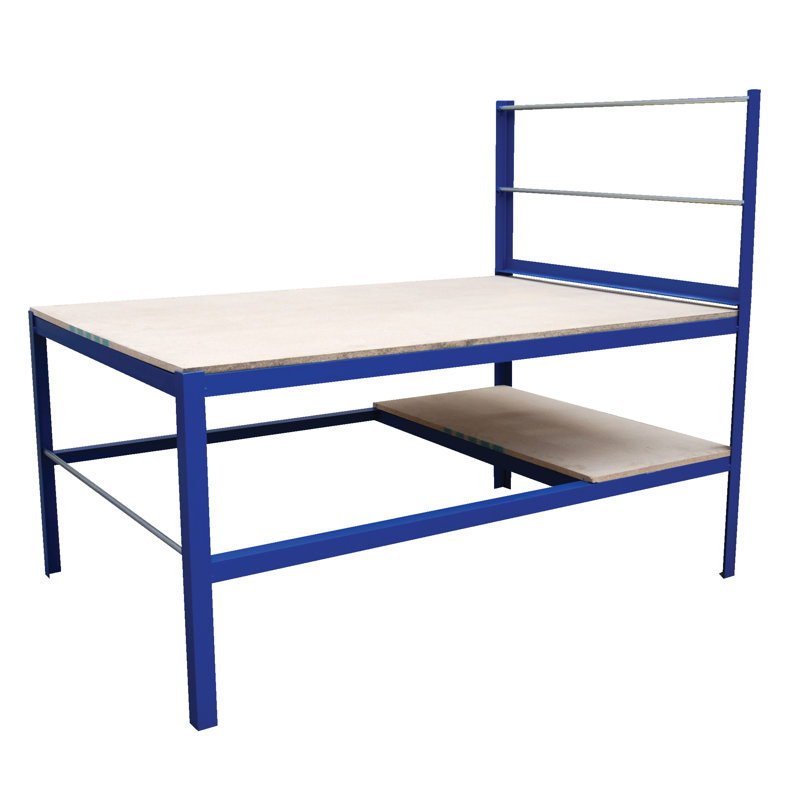 Ambriz 49.25'' W Wood Top Workbench