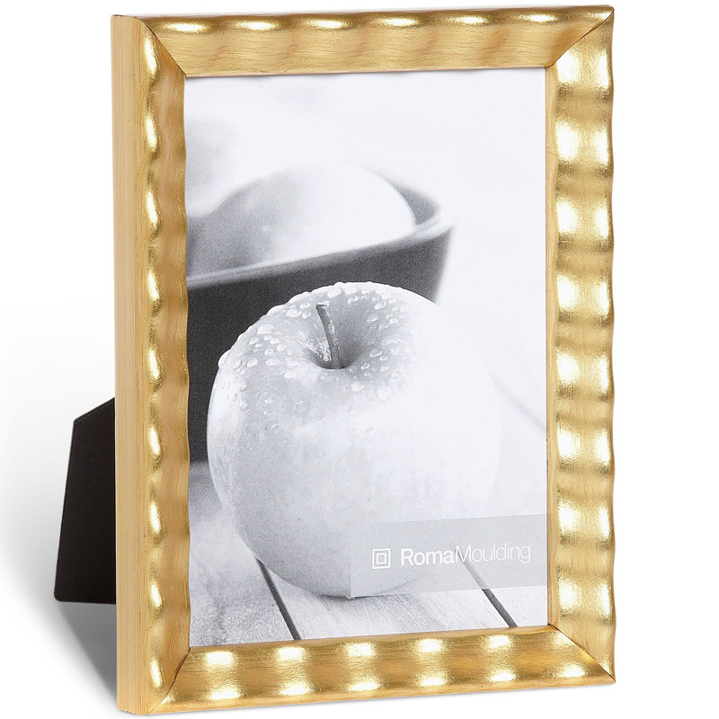 Cadre photo Regatta, 8 po x 10 po, Feuille d'or