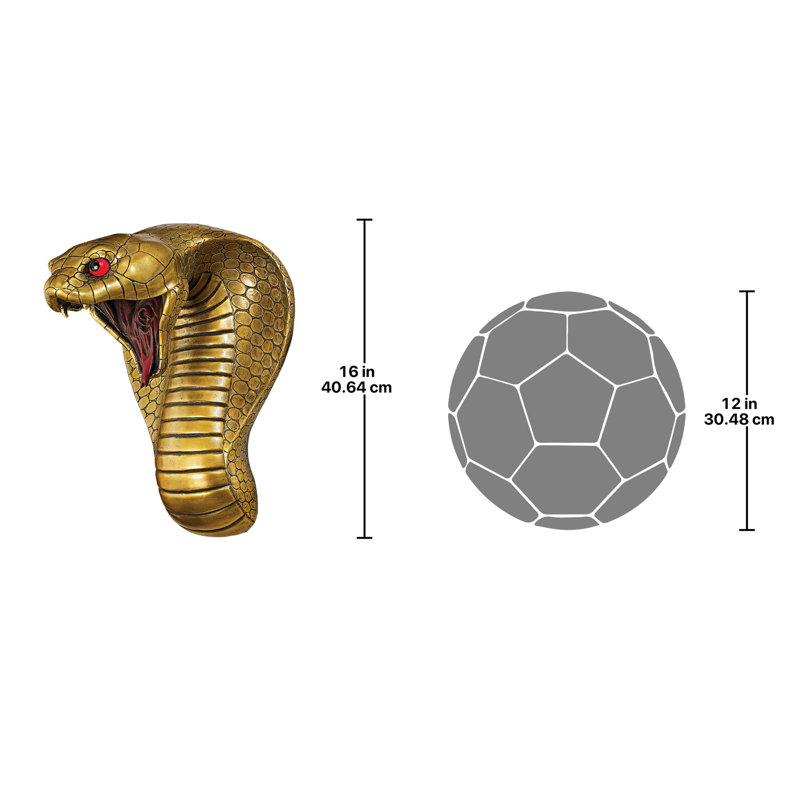 Sculpture murale Kristophy Cobra