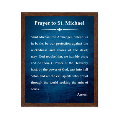Prayer to St. Michael