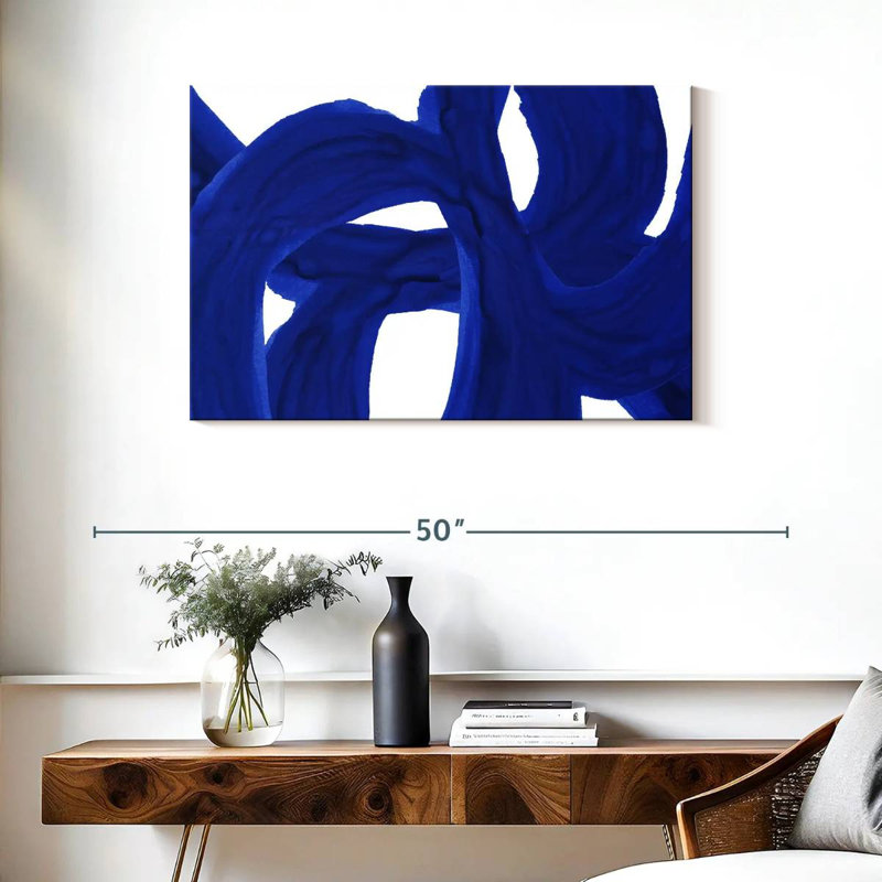 Avery Conquest In Cobalt, H 24 po x l 36 po