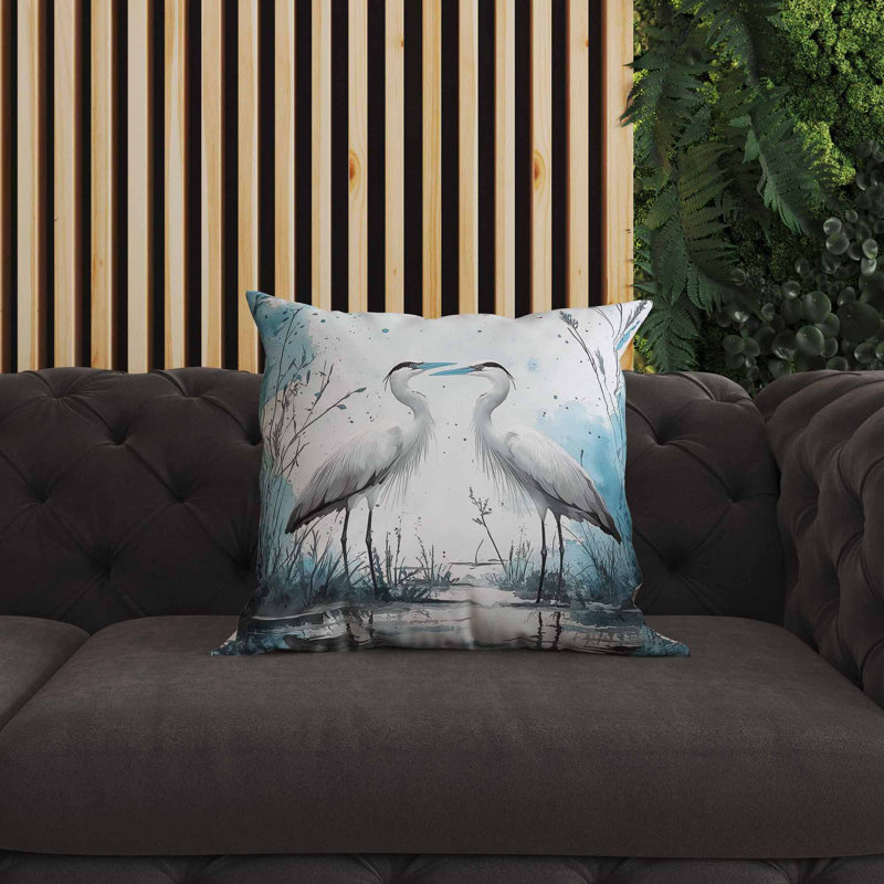 Nature's Duo intérieur / extérieur 20 x 20, Square 20", Bleu / blanc