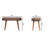 Delshawn Faux Fur Upholstered Bench