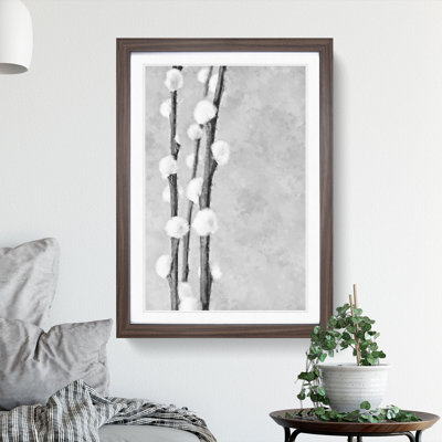 Blossoming Willow Tree - Framed Print