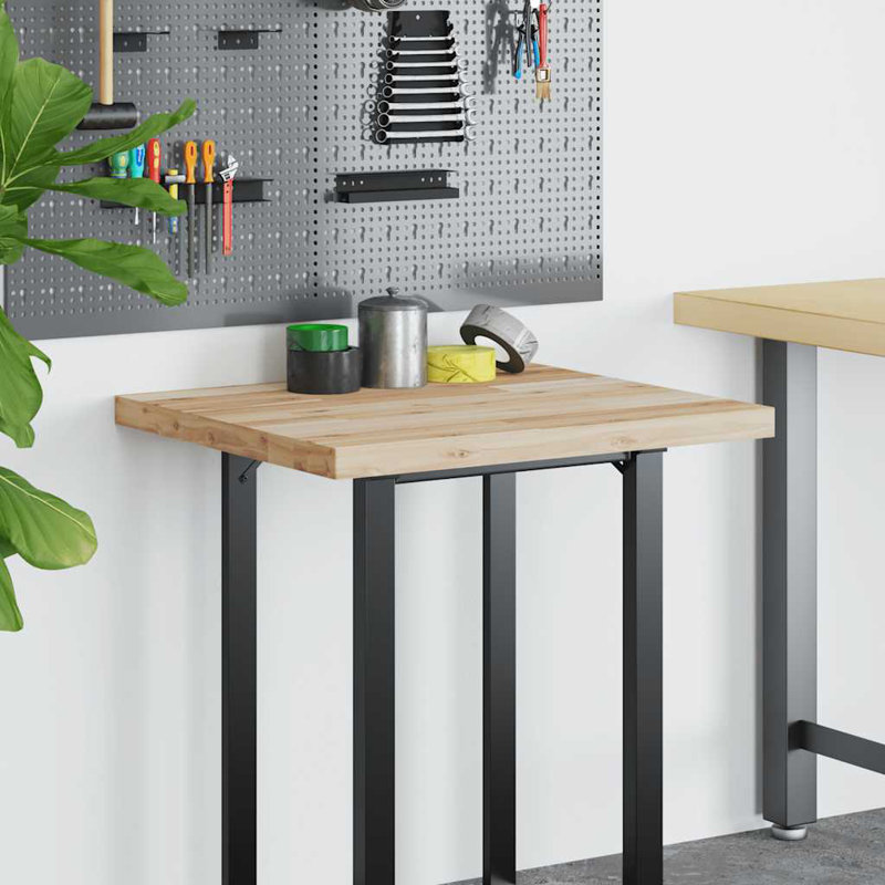 Solid Wood Table Top, 80 cm H x 60 cm W x 4 cm D