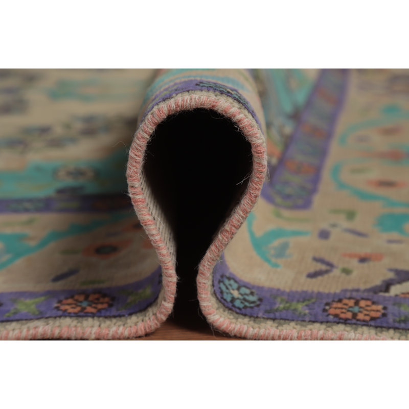 Tapis traditionnel en laine 7 x 9