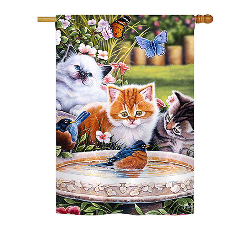 Double Sided Polyester House Flag, 40" H x 28" W