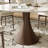 Stone Round Boydton With 4/6 Premium Solid Wood Leather Upholstered Dining Chairs For Kitchen/Dining Room-1663682359-1663007669-1663682360