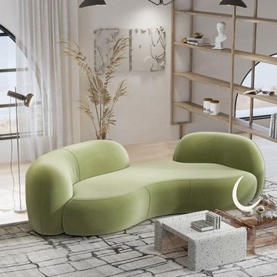 Italian Minimalist Arc-shaped Design Sofa